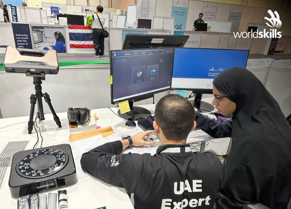 Official Designated 3D Scanner of WorldSkills International