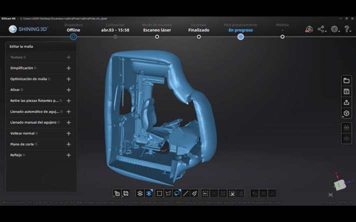 EinScan HX 3D scanner5