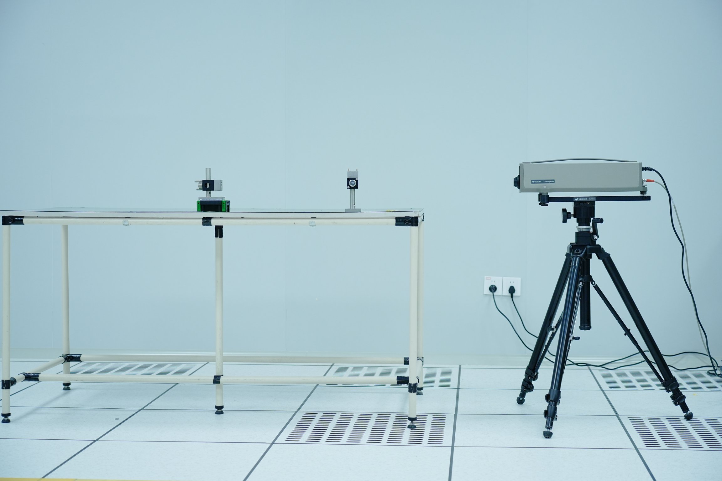 Laser interferometer: it uses the interference of laser beams to measure tiny distances, displacements, or changes in refractive index with high accuracy.