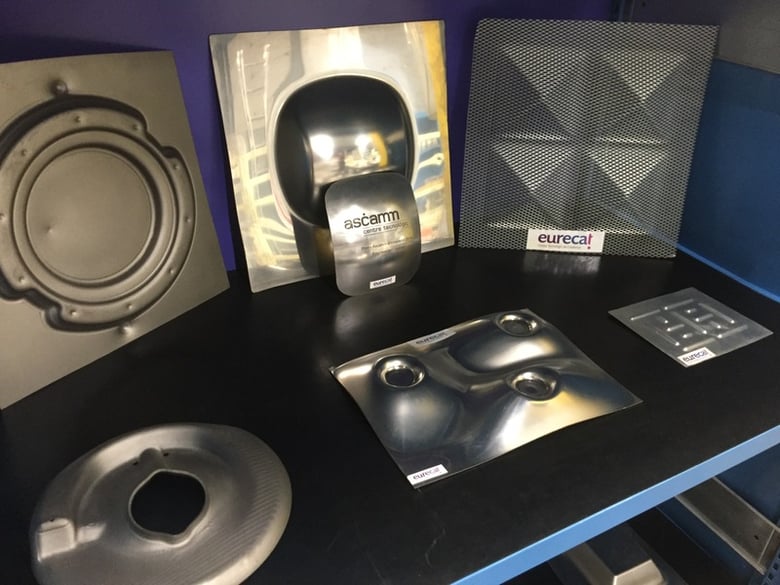 Sheet metal parts manufactured by Eurecat