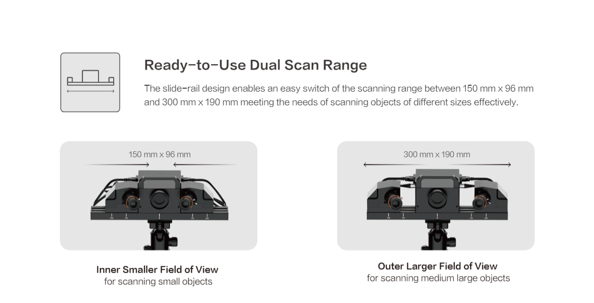 Transcan C Dual Scan Range 3D Scanner