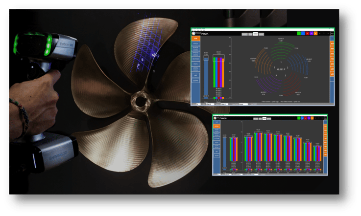 SHINING 3D and TrueProp Software offers a Virtual Inspection Bundle that includes the TrueProp inspection software and the SHINING 3D EinScan HX.