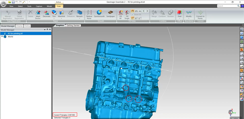 The engine needed to be reverse engineered